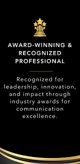 Award-Winning & Recognized Professional